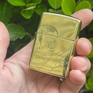 Customs We Love: Hand Engraved Paulie Walnuts Zippo Lighter - Emily Proudfoot