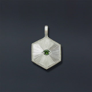 Illumination Pendant - Green Diamond