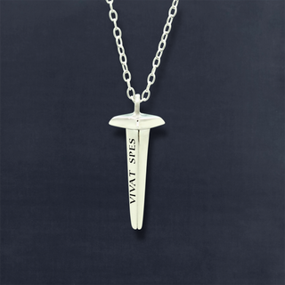 Mini Latin Nail Necklace - Vivat Spes "Let Hope Live"