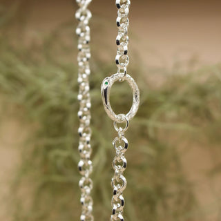 Ready To Ship - 'Serpent' Charm Chain, Silver 20 inch, Necklace, The Serpents Club