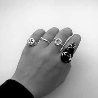 Cross Signet Ring | The Serpents Club