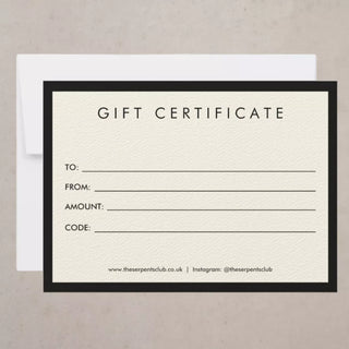 Greeting Card Envelopes | Gift Card Envelopes | The Serpents Club