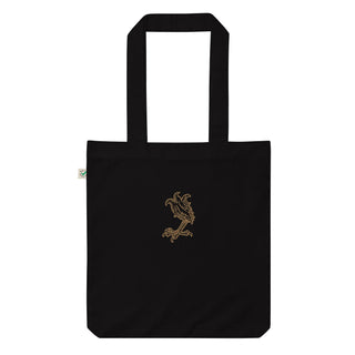 Embroidered Lucky Crows Foot Tote Bag - Antique Gold, The Serpents Club