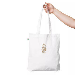 Embroidered Mythical Beast Tote - Antique Gold, Bag, Apparel & Accessories, The Serpents Club